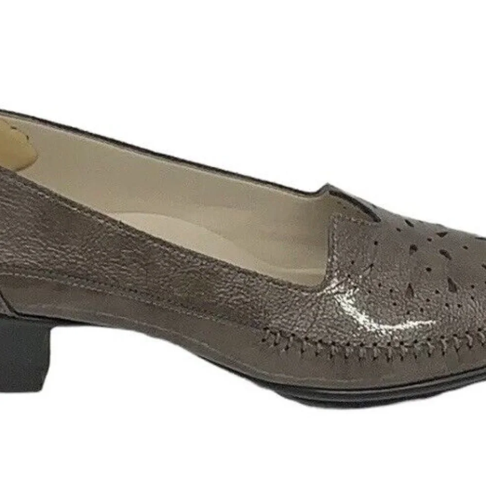 SAS Sonyo Taupe Brown Slip On Pumps Shoes US 7.5 N